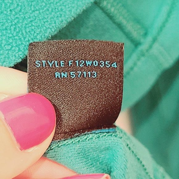 EMS Eastern Mountain Sports Fleece Pullover Sweater Green Womens Small - Picture 5 of 6